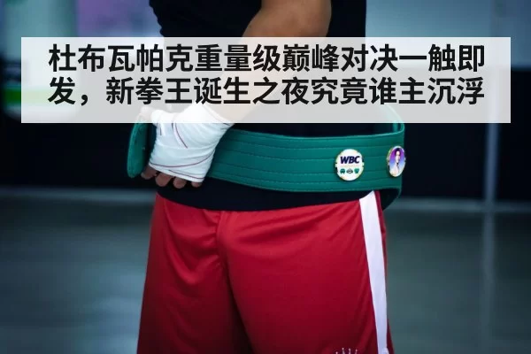 杜布瓦帕克重量级巅峰对决一触即发,新拳王诞生之夜究竟谁主沉浮
